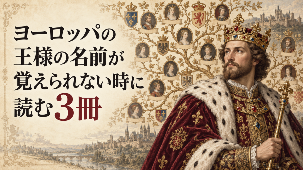 ヨーロッパの王様の名前が覚えられない時に読む3冊